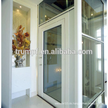 Villa und Haus Glas Aufzug